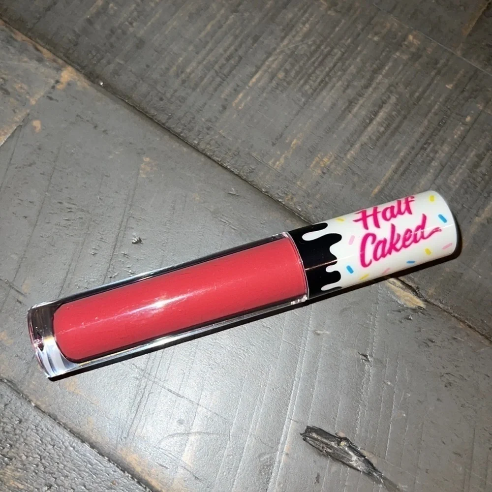Half Caked Cosmetics Low Key Liquid Lipstick Matte Red Pink